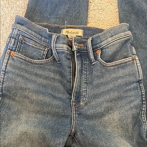 Madewell Stovepipe Jeans Size 24